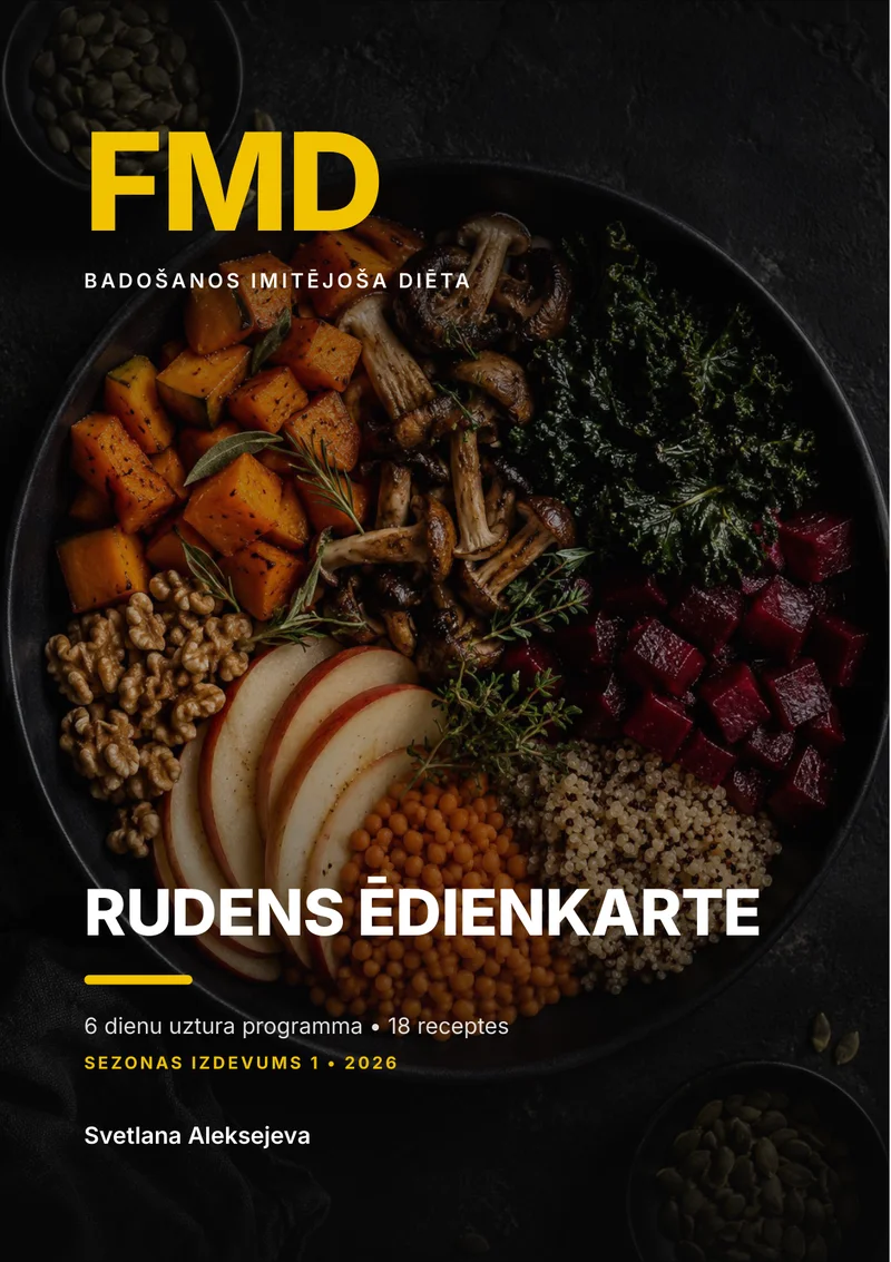 Grāmatas «Rudens FMD ēdienkarte» vāks